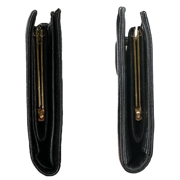 Authentic CHANEL Black Caviar Leather Timeless CC Long Large Wallet Kisslock - Picture 7 of 16